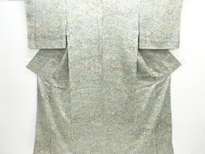 花模様小紋着物